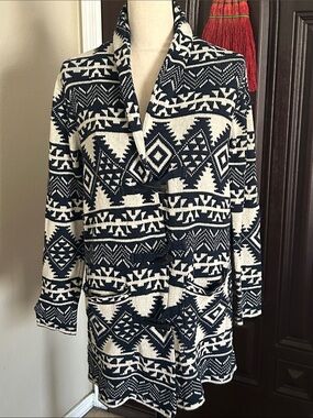 Chaps Women's Geometric Sweater